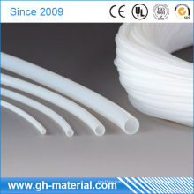 Extrusion White Flexible Plastic Teflon PTFE Tubing Hose for Insulate